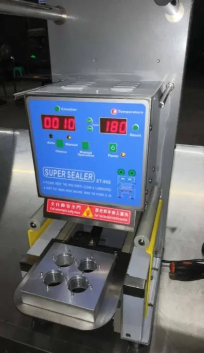 4 Hole K Cup Sealing Machine Coffee Capsule for Sale Coffee Pod Sealer