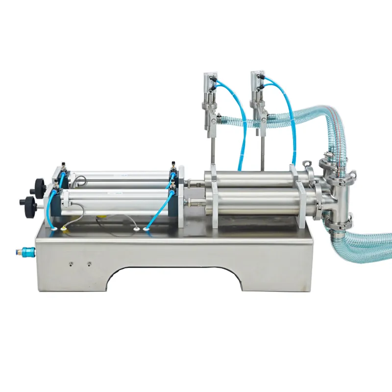 5 Gallon Semi Automat Yogurt Cup and Sealing Wine Small Full Water bottle Fill Light Needle Syringe Gel Filling Machine Machines