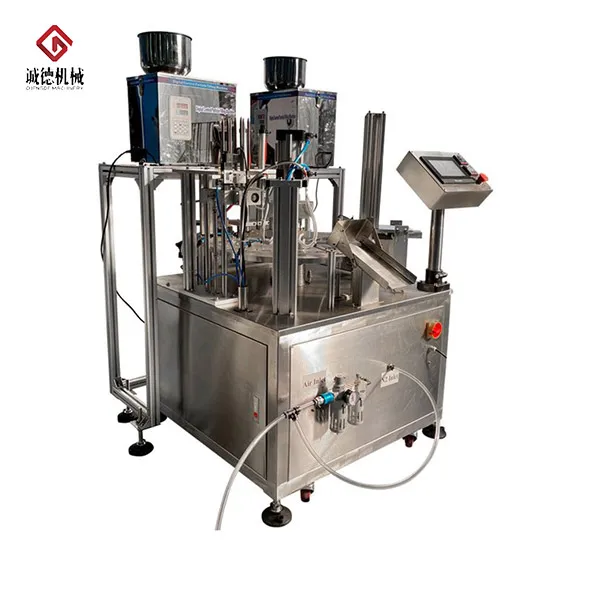 Automatic High Speed Rotary K Cup Coffee Capsule Filling Sealing Machine