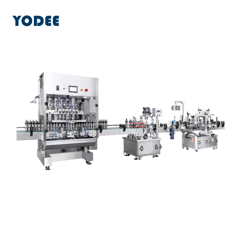 Automatic Linear Liquid Paste Plastic Cup Packaging Equipment, Jam, Yogurt, Porridge, Pudding, Chocolate Sauce Filling and Sealing Machine