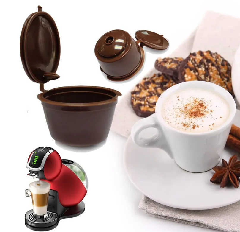 Automatic Plastic Cup Rotary Nespresso Powder Coffee Capsule Filling Machine Jam Chocolate Sauce Sealing Food Machine