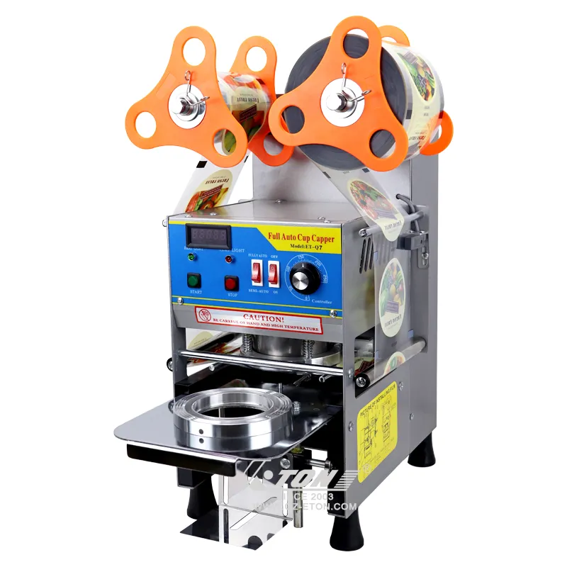 CE Fully Automatic Cup Sealing Machine for Bubble Tea Et-Q7