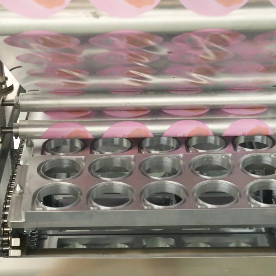 Customized Industrial Customizable Factory Price Automatic Sealer Yoghurt Filling Sealing Cup Machine