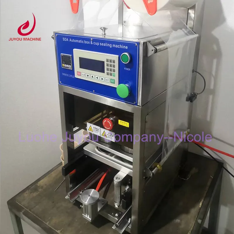 Factory Supply Automatic Plastic Paper Cup Sealing Machine