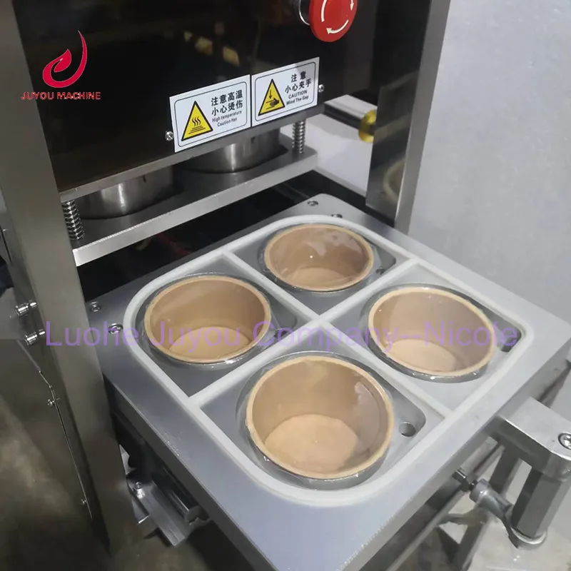 Factory Supply Automatic Plastic Paper Cup Sealing Machine