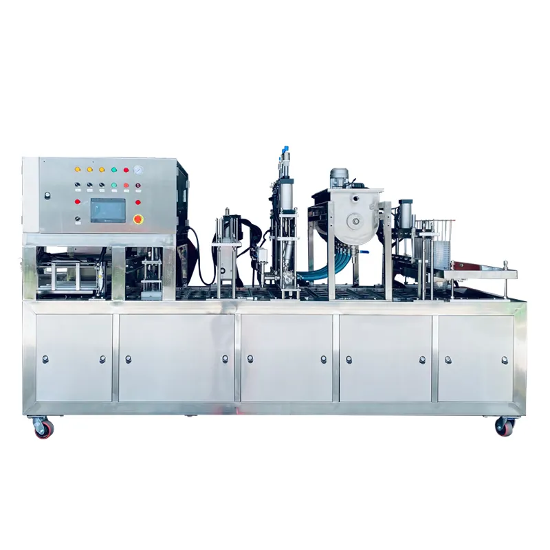 Liquid Yogurt Cup Filling and Sealing Machine