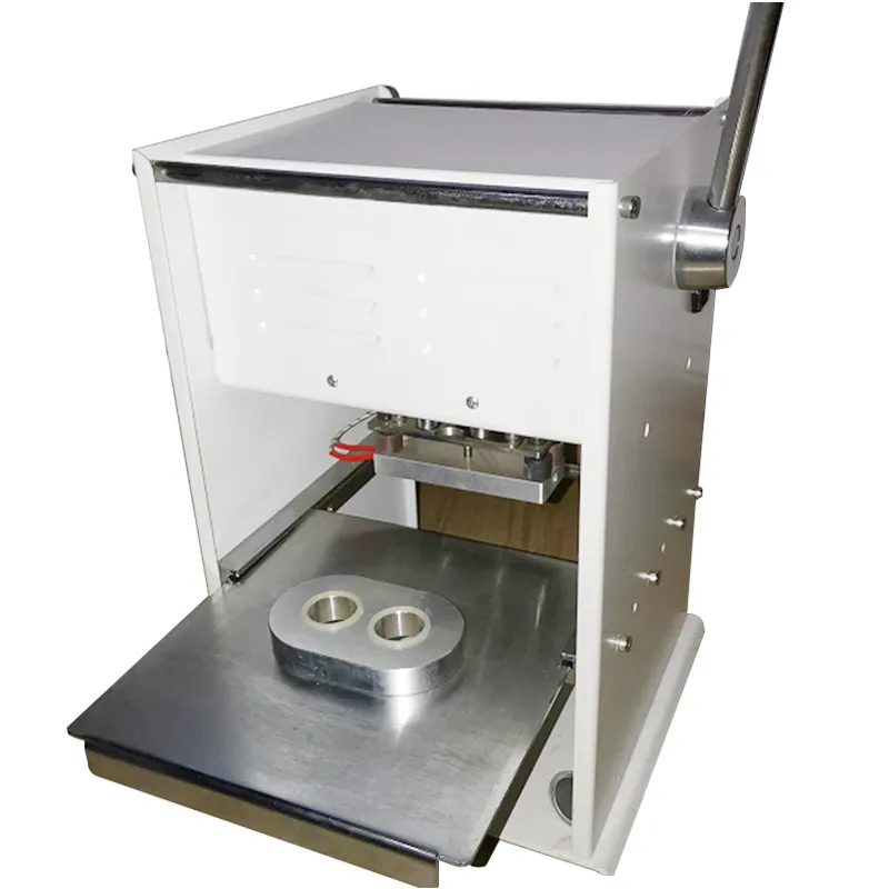 More Than 5 Years Nespresso Coffee Capsule Cup Sealing Automat Aluminium Foil Seal Machine