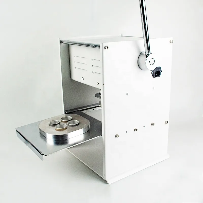 More Than 5 Years Nespresso Coffee Capsule Cup Sealing Automat Aluminium Foil Seal Machine