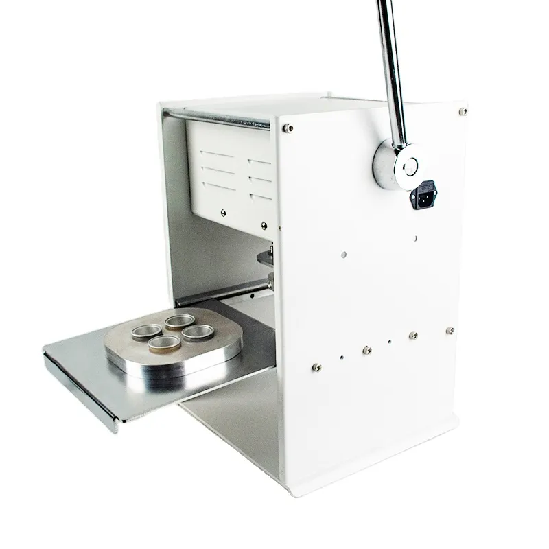 More Than 5 Years Nespresso Coffee Capsule Cup Sealing Automat Aluminium Foil Seal Machine