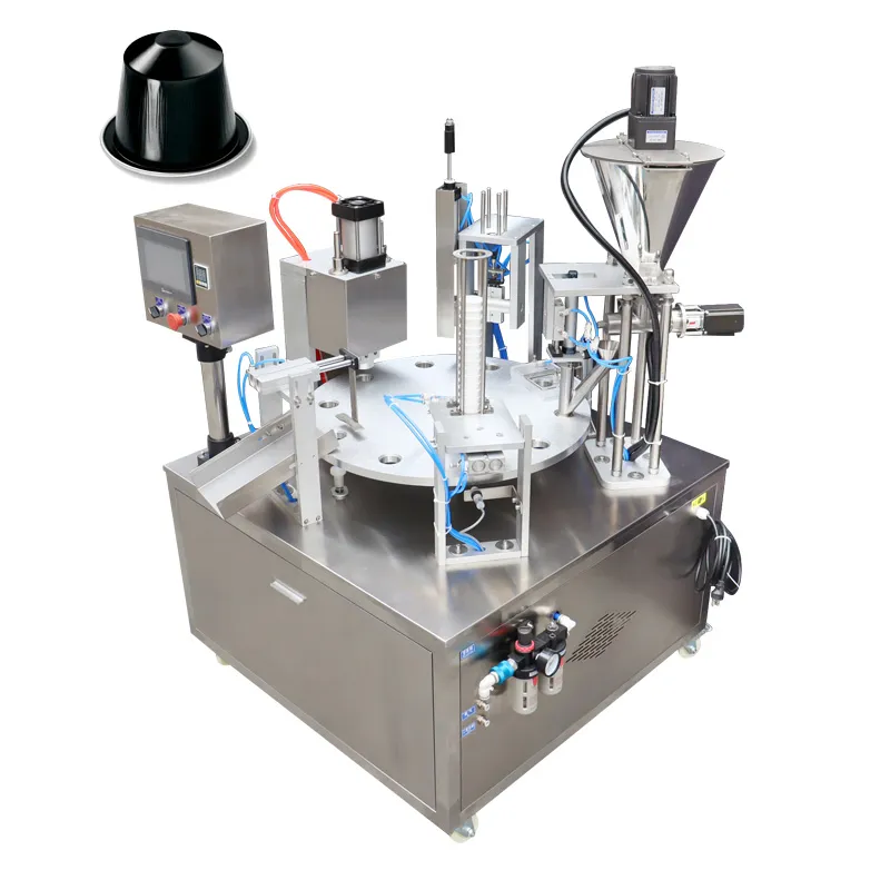 Rotary for Coffee Cup Powder Filling and Sealing Machine Cup Packaging Machine