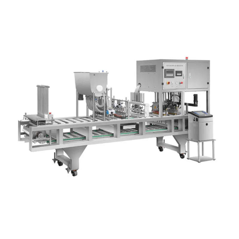 Speed Injection Cup Filling and Sealing Machine